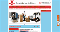 Desktop Screenshot of gangotripackers.com